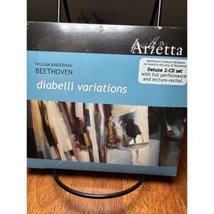 Beethoven: Diabelli Variations by William Kinderman 2 CD SET (NEW/SEALED)